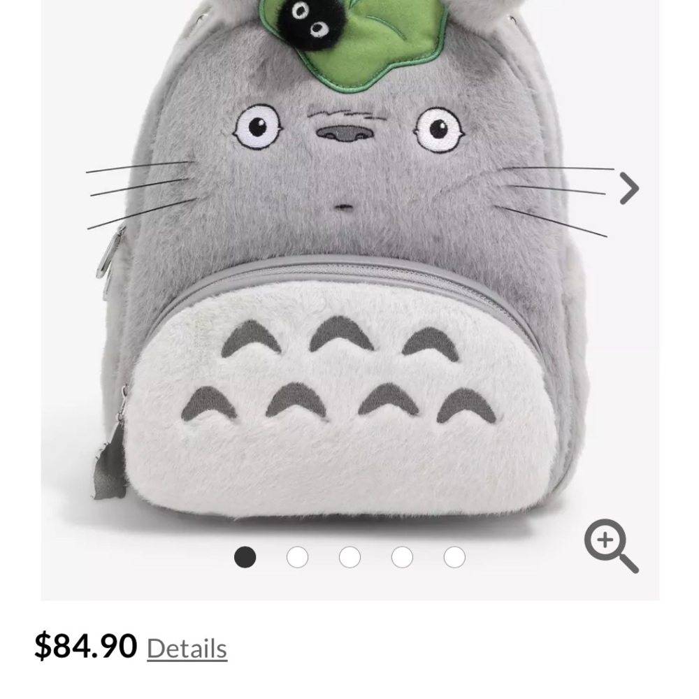 Studio Ghibli My Neighbor Totoro backpack nwot!